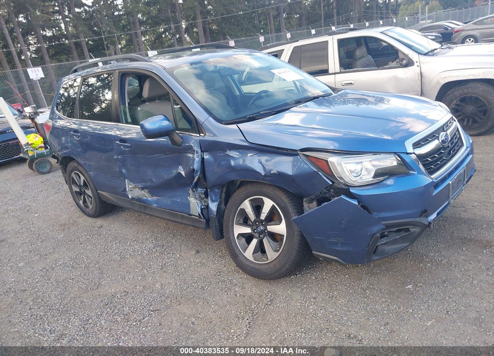 2018 SUBARU FORESTER 2.5I LIMITED VIN: JF2SJARC7JH434946