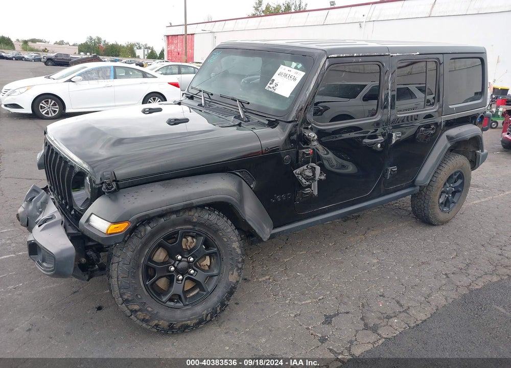2021 JEEP WRANGLER UNLIMITED WILLYS 4X4 VIN: 1C4HJXDM0MW683276