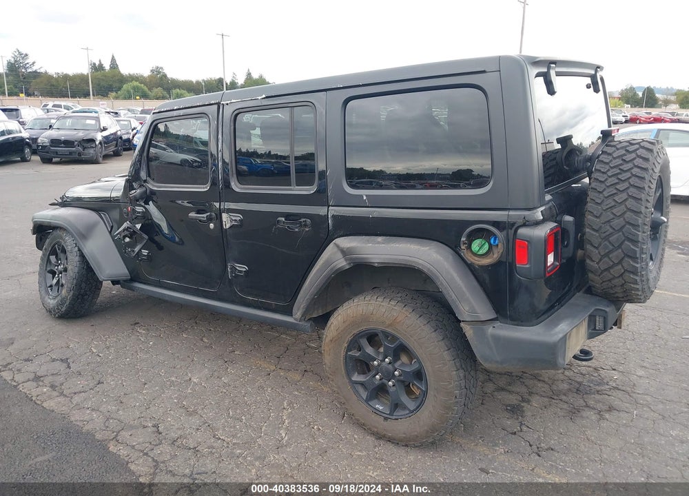 2021 JEEP WRANGLER UNLIMITED WILLYS 4X4 VIN: 1C4HJXDM0MW683276