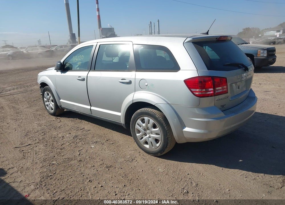 2014 DODGE JOURNEY AMERICAN VALUE PKG VIN: 3C4PDCAB5ET117555