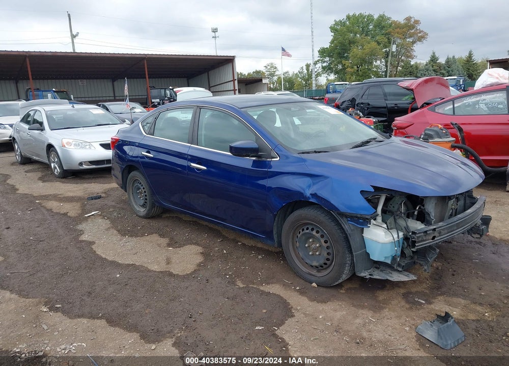 2018 NISSAN SENTRA S VIN: 3N1AB7APXJY244395