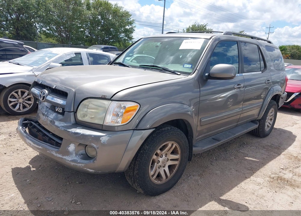 2005 TOYOTA SEQUOIA SR5 V8 VIN: 5TDZT34A25S247124