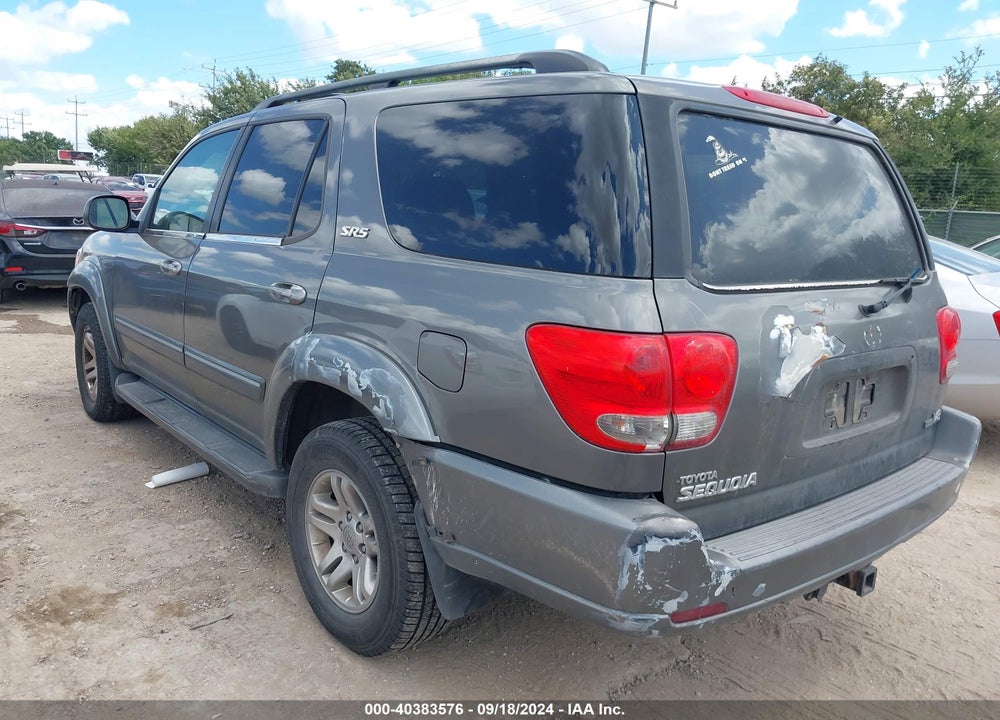 2005 TOYOTA SEQUOIA SR5 V8 VIN: 5TDZT34A25S247124