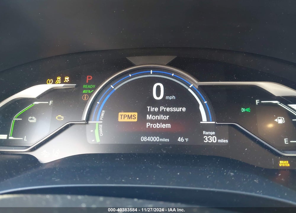 2019 HONDA CLARITY PLUG-IN HYBRID VIN: JHMZC5F13KC000876