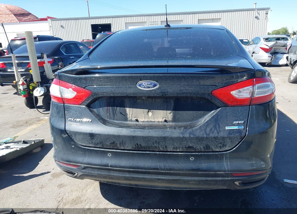 2016 FORD FUSION SE VIN: 3FA6P0T96GR224695
