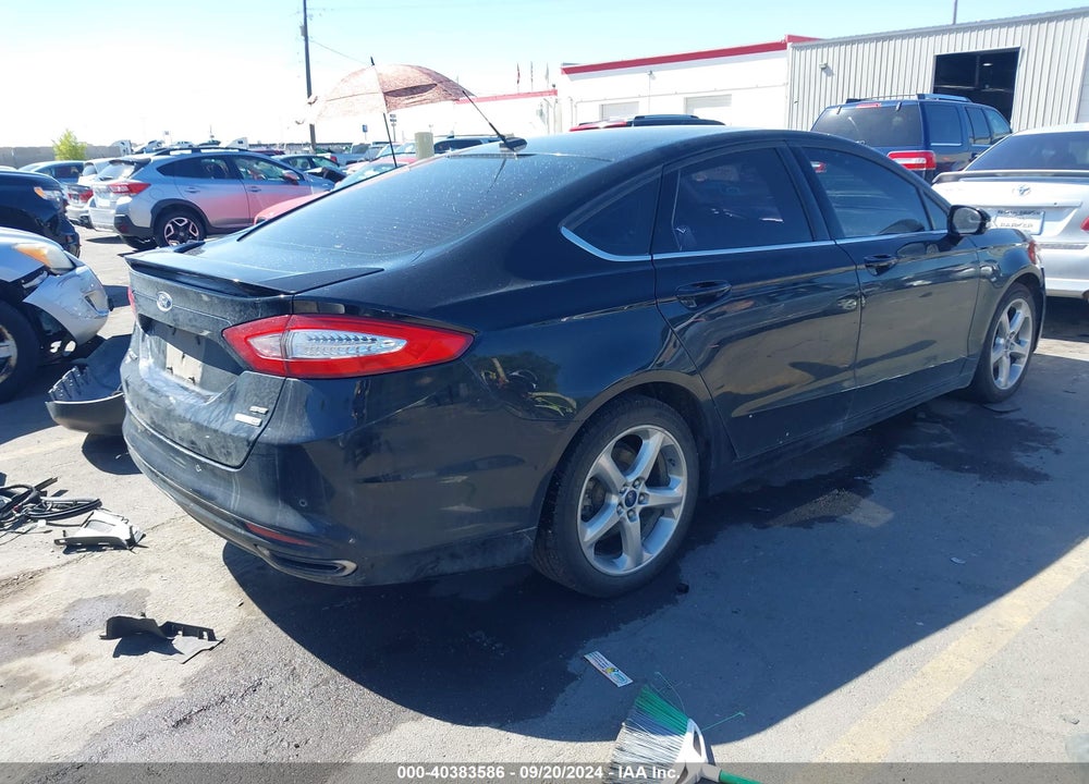2016 FORD FUSION SE VIN: 3FA6P0T96GR224695