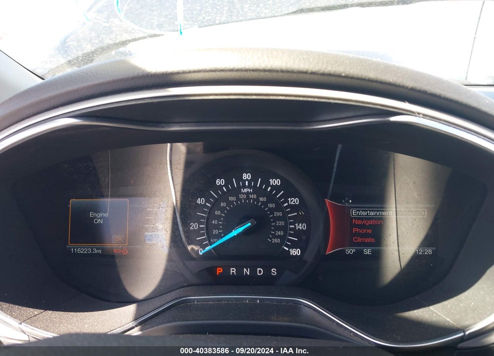 2016 FORD FUSION SE VIN: 3FA6P0T96GR224695