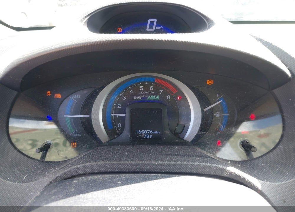 2010 HONDA INSIGHT EX VIN: JHMZE2H74AS034095