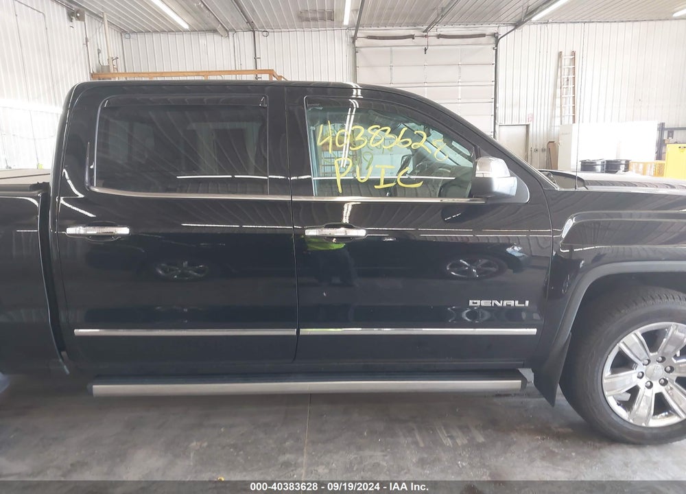 2017 GMC SIERRA 1500 DENALI VIN: 3GTU2PEJ1HG100685