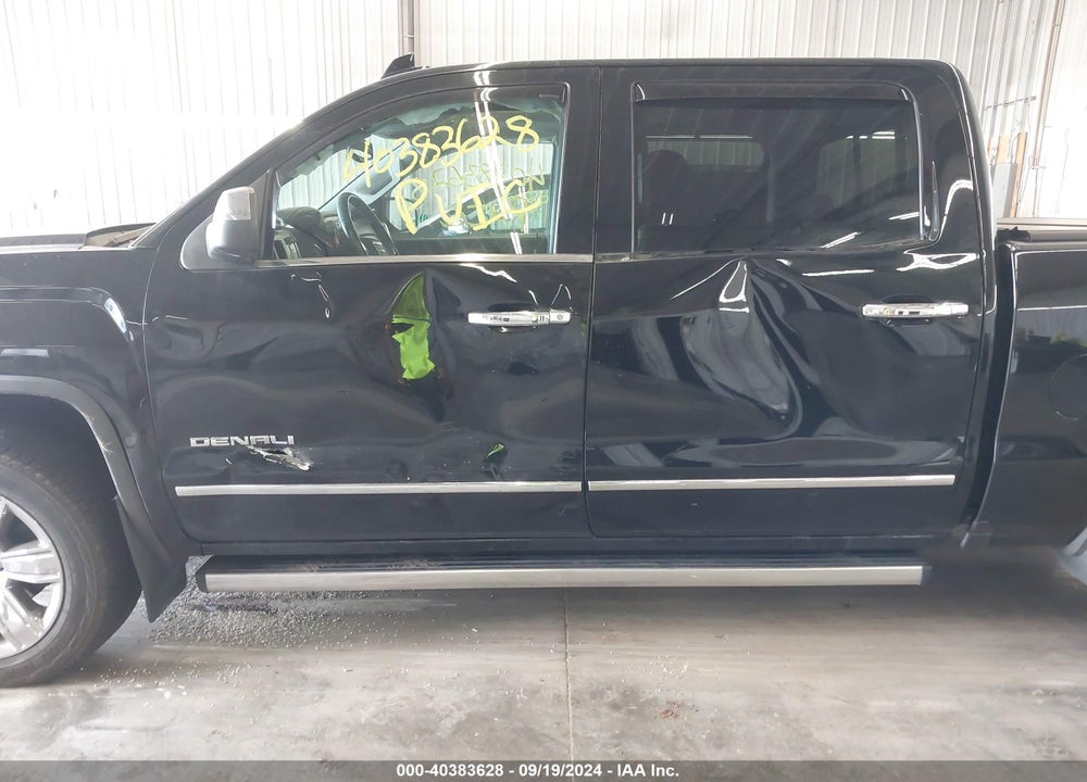 2017 GMC SIERRA 1500 DENALI VIN: 3GTU2PEJ1HG100685