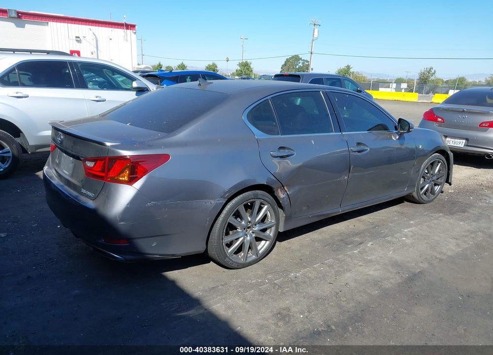2014 LEXUS GS 350 VIN: JTHBE1BL1E5036943