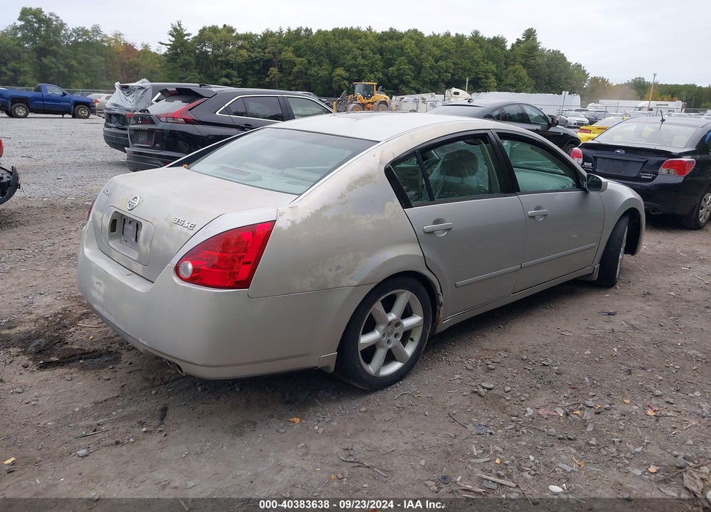2004 NISSAN MAXIMA 3.5 SE VIN: 1N4BA41E04C830642