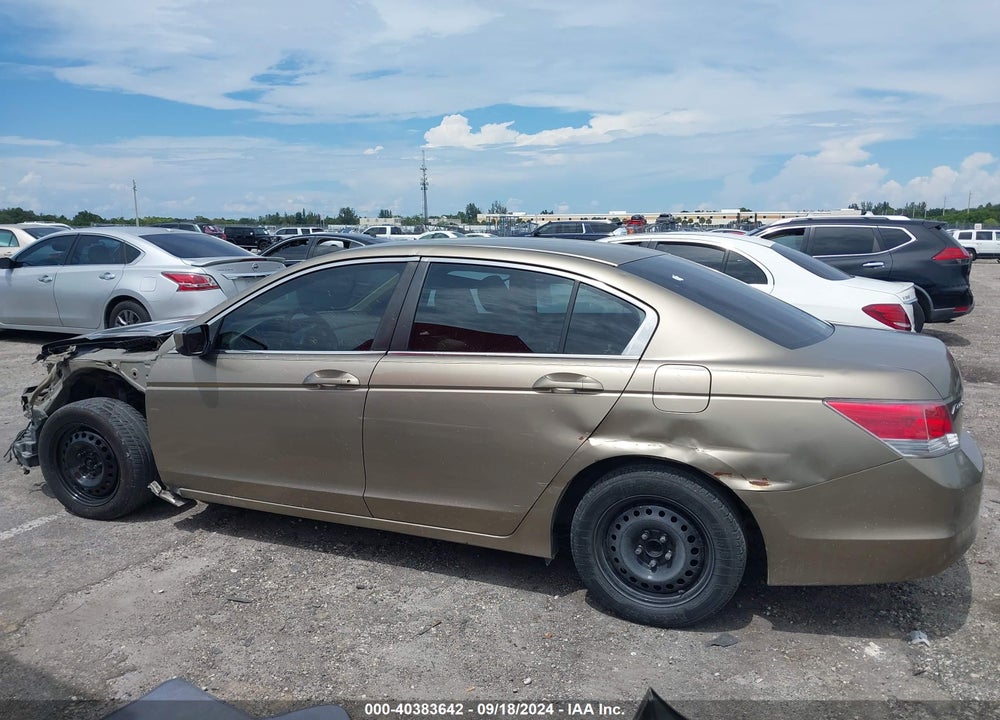 2009 HONDA ACCORD 2.4 LX VIN: 1HGCP26369A108055