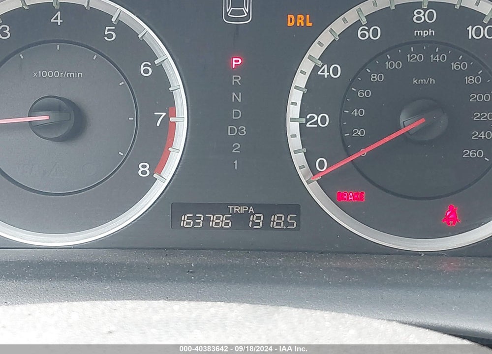 2009 HONDA ACCORD 2.4 LX VIN: 1HGCP26369A108055