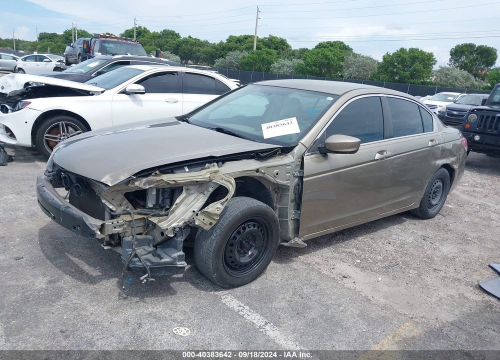 2009 HONDA ACCORD 2.4 LX VIN: 1HGCP26369A108055