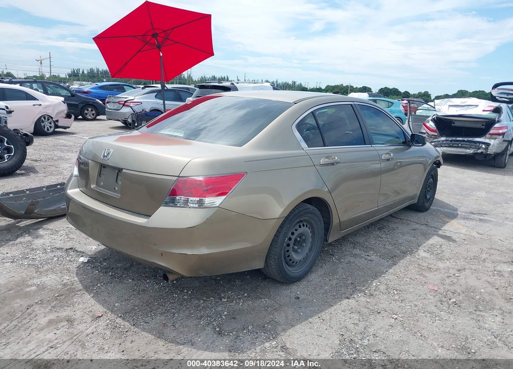 2009 HONDA ACCORD 2.4 LX VIN: 1HGCP26369A108055