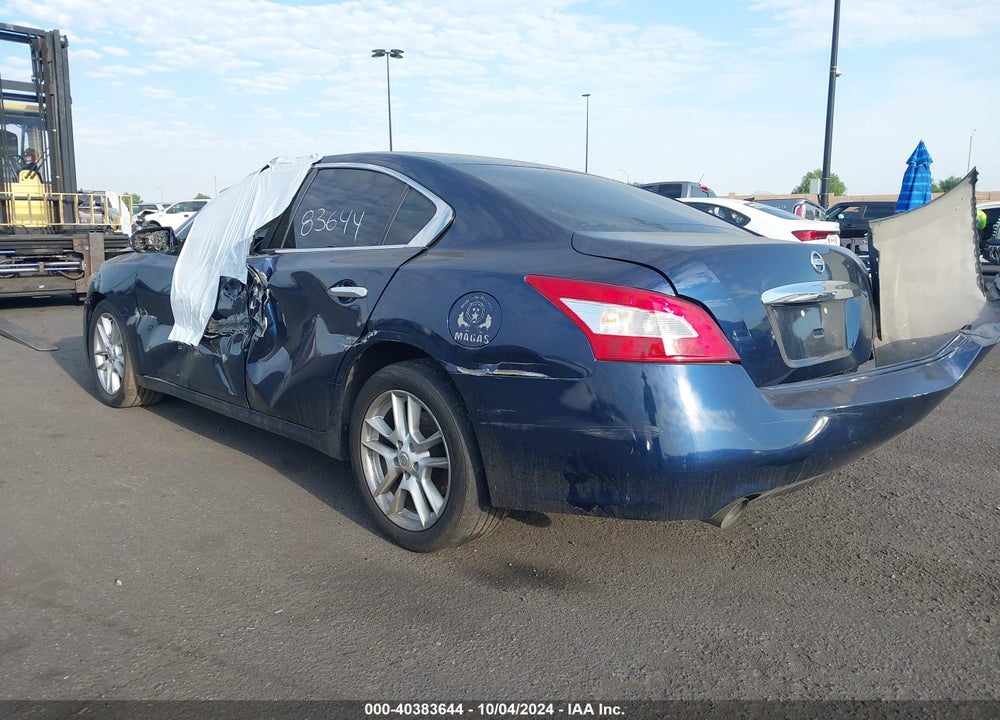 2009 NISSAN MAXIMA 3.5 S VIN: 1N4AA51E99C834679