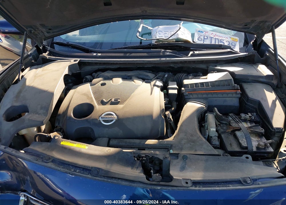 2009 NISSAN MAXIMA 3.5 S VIN: 1N4AA51E99C834679
