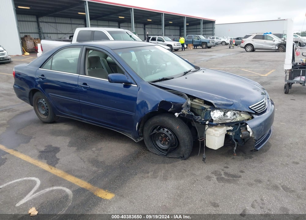 2005 TOYOTA CAMRY LE VIN: 4T1BE32K75U387877