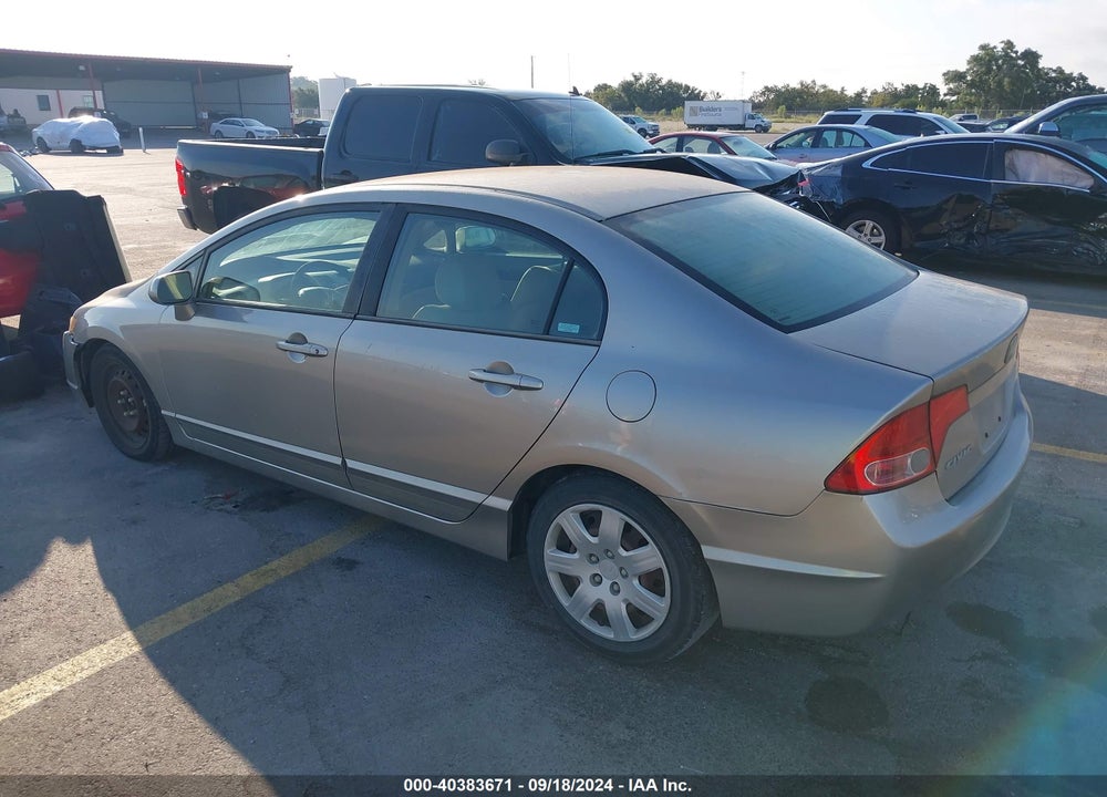 2006 HONDA CIVIC LX VIN: 1HGFA16576L123044
