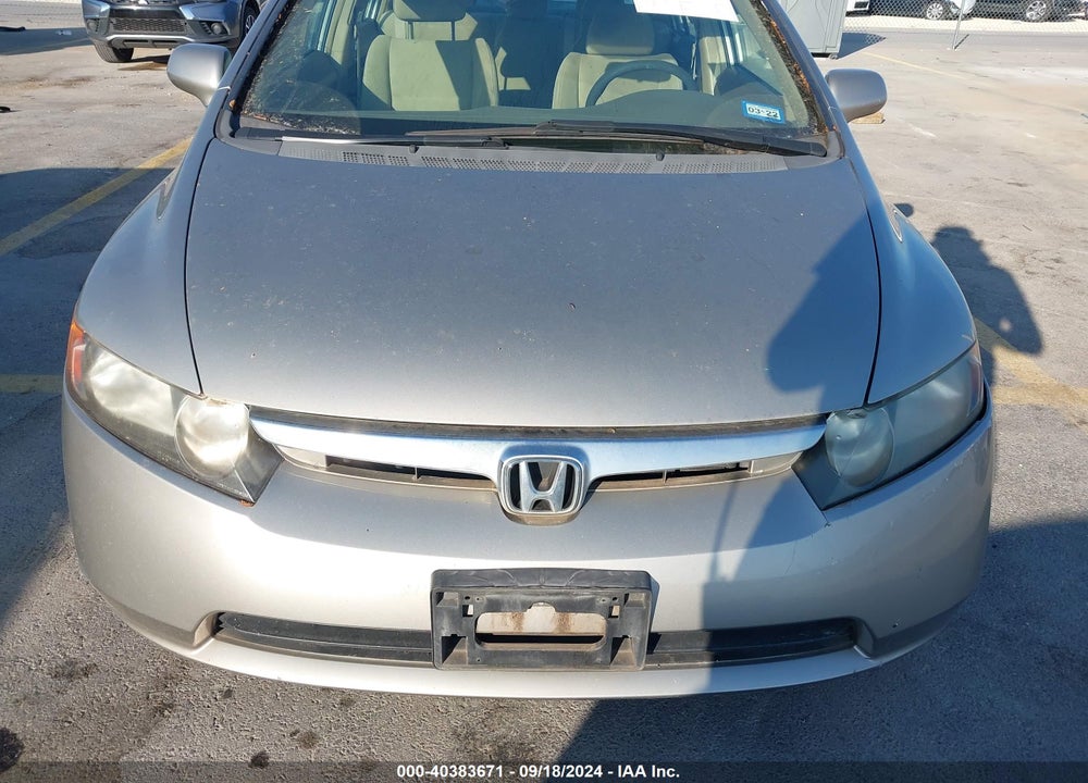 2006 HONDA CIVIC LX VIN: 1HGFA16576L123044