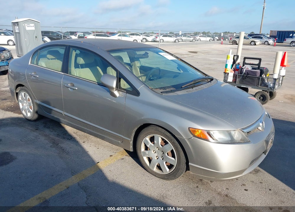 2006 HONDA CIVIC LX VIN: 1HGFA16576L123044