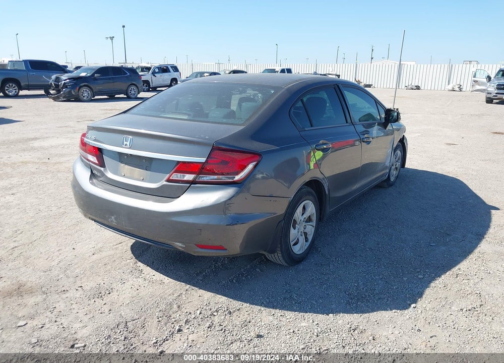 2013 HONDA CIVIC LX VIN: 2HGFB2F58DH515625