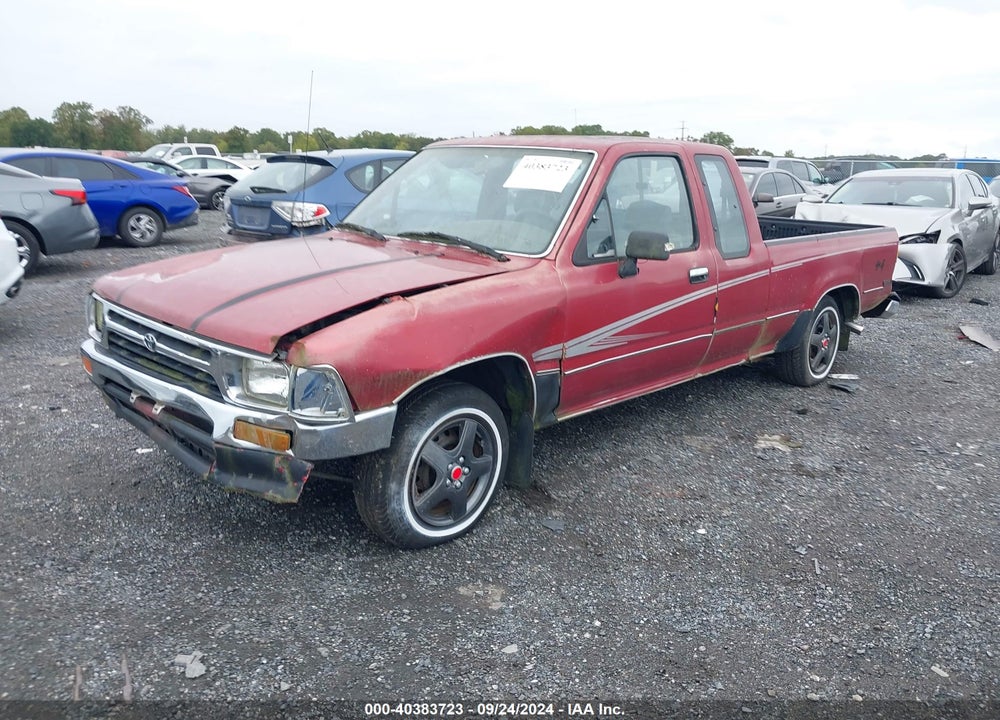 1992 TOYOTA PICKUP 1/2 TON EX LNG WHLBSE DLX VIN: JT4RN93P0N5057444