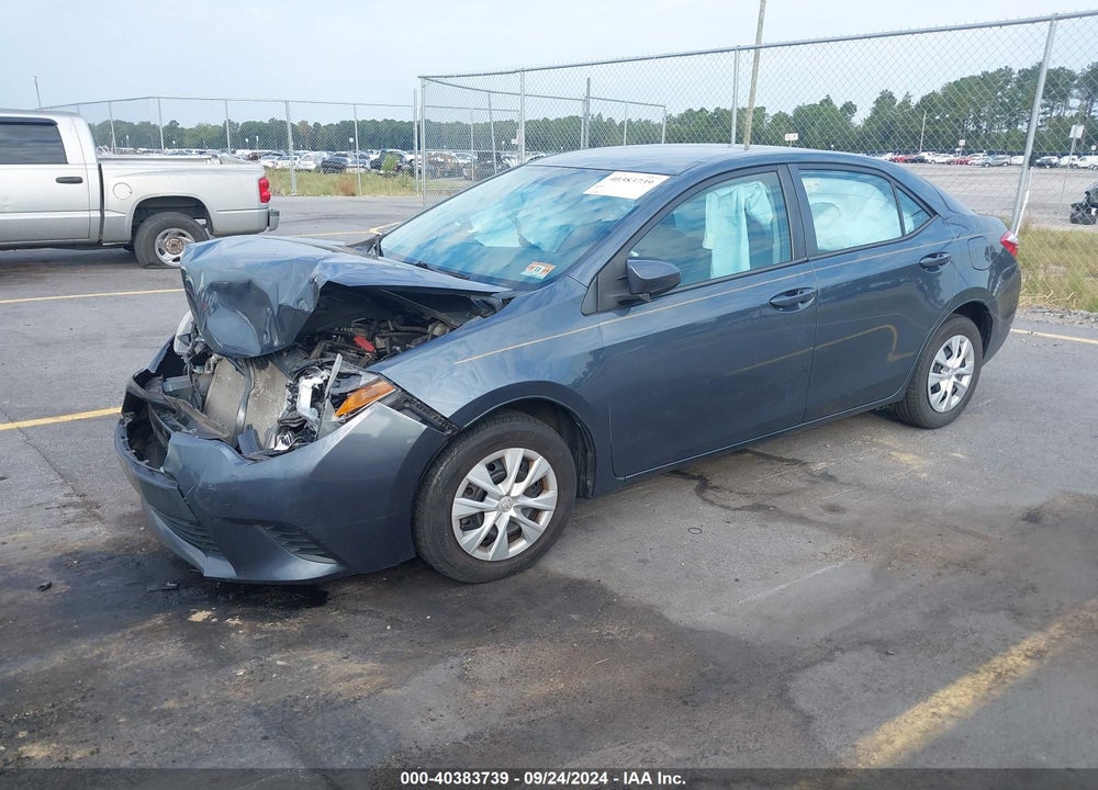 2014 TOYOTA COROLLA L VIN: 2T1BURHE5EC039830