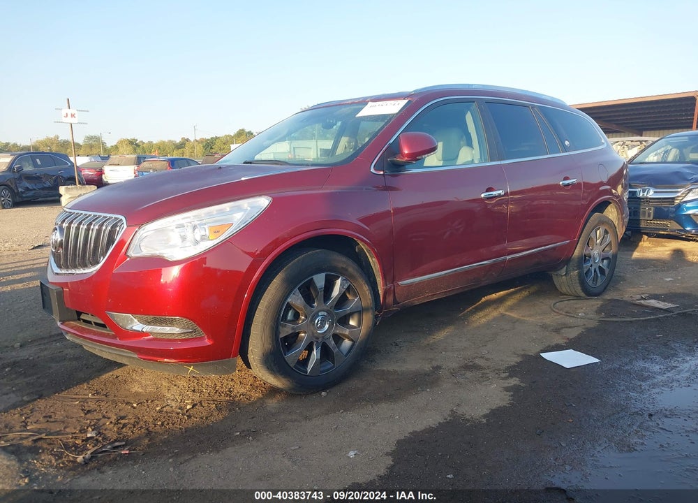 2017 BUICK ENCLAVE LEATHER VIN: 5GAKRBKD8HJ144428