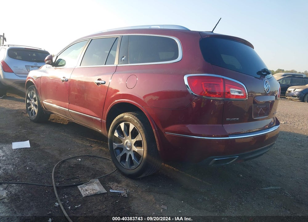 2017 BUICK ENCLAVE LEATHER VIN: 5GAKRBKD8HJ144428