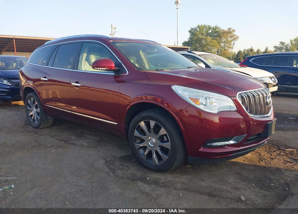 2017 BUICK ENCLAVE LEATHER VIN: 5GAKRBKD8HJ144428