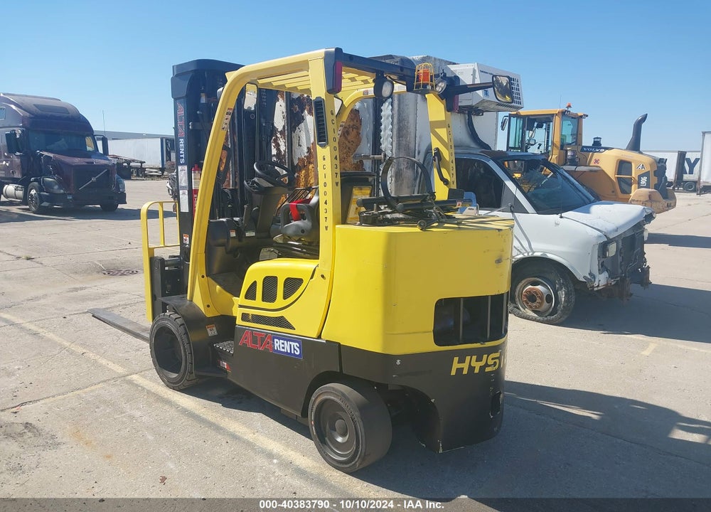 2022 HYSTER S100FT-BCS FORKLIFT VIN: J004V08437W