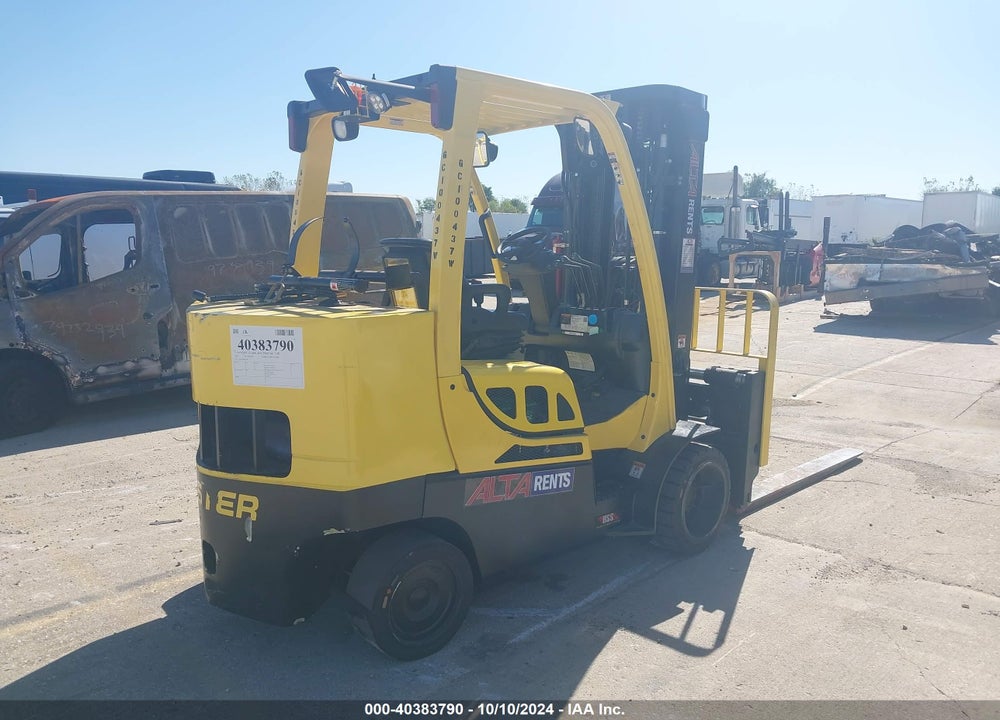 2022 HYSTER S100FT-BCS FORKLIFT VIN: J004V08437W