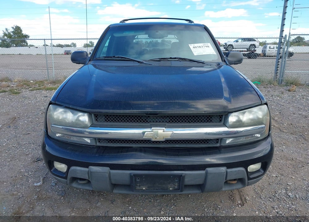 2002 CHEVROLET TRAILBLAZER LT VIN: 1GNDT13S822233103