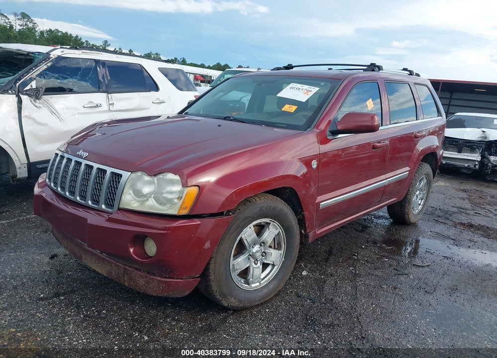 2007 JEEP GRAND CHEROKEE OVERLAND VIN: 1J8HR68247C601558