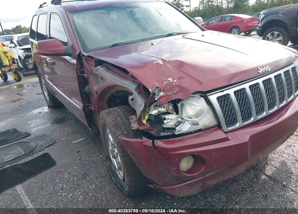 2007 JEEP GRAND CHEROKEE OVERLAND VIN: 1J8HR68247C601558