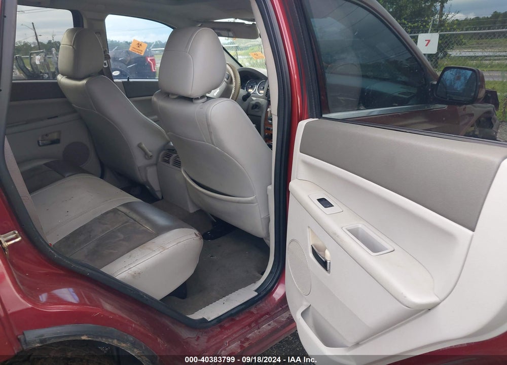 2007 JEEP GRAND CHEROKEE OVERLAND VIN: 1J8HR68247C601558
