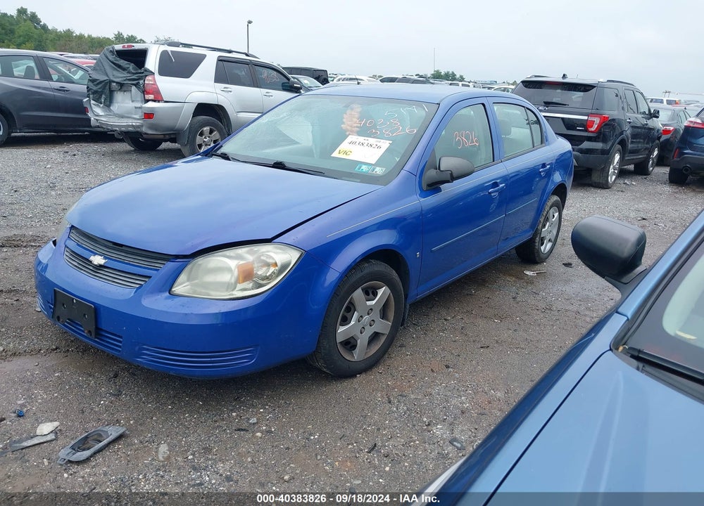 2008 CHEVROLET COBALT VIN: 1G1AK58F287275191