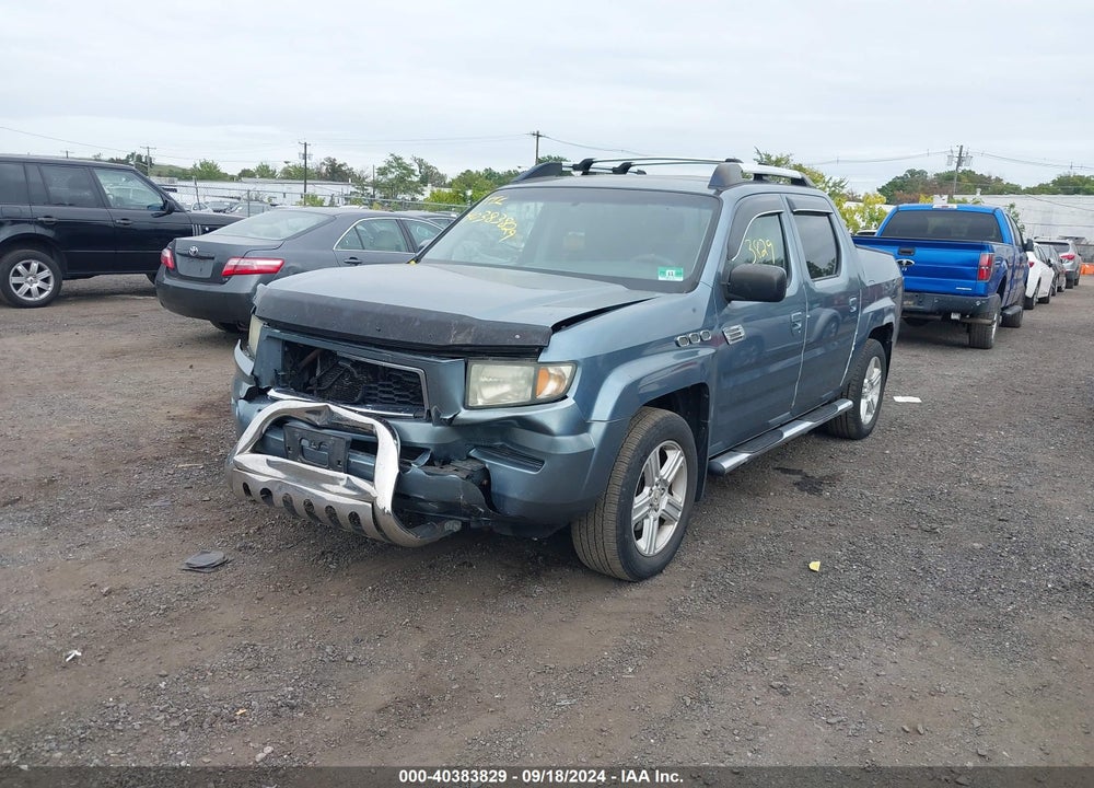 2007 HONDA RIDGELINE RTX VIN: 2HJYK16317H517989
