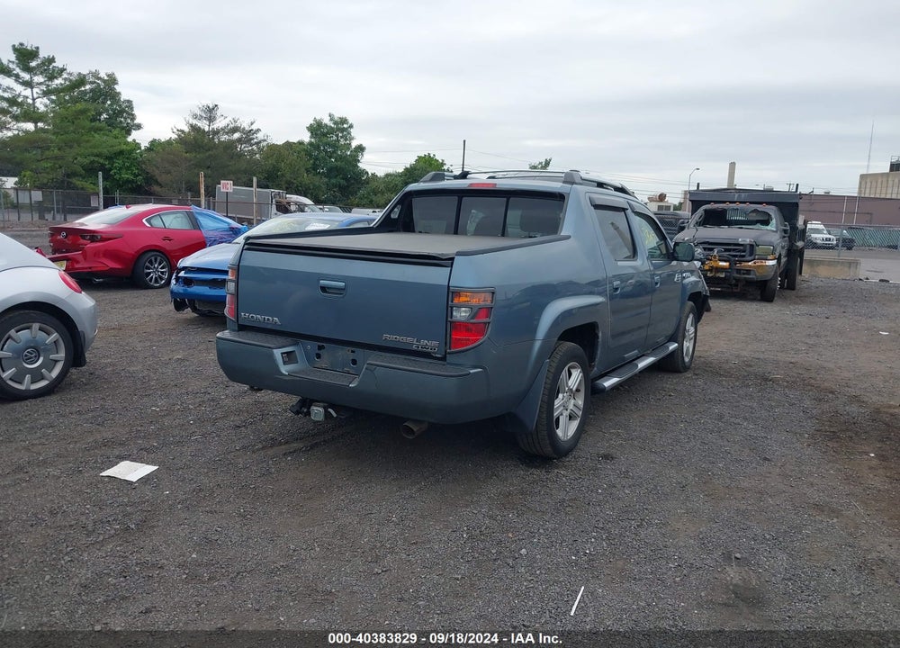 2007 HONDA RIDGELINE RTX VIN: 2HJYK16317H517989