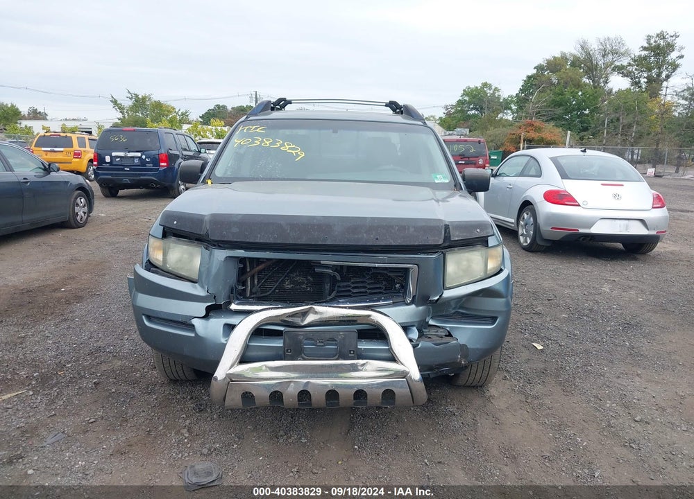 2007 HONDA RIDGELINE RTX VIN: 2HJYK16317H517989