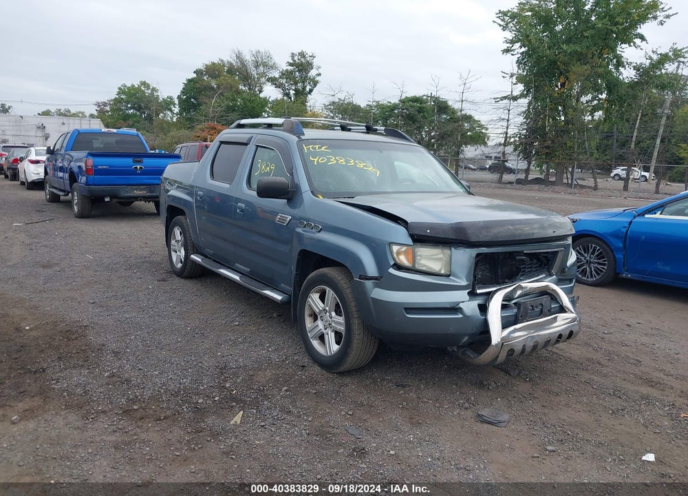 2007 HONDA RIDGELINE RTX VIN: 2HJYK16317H517989