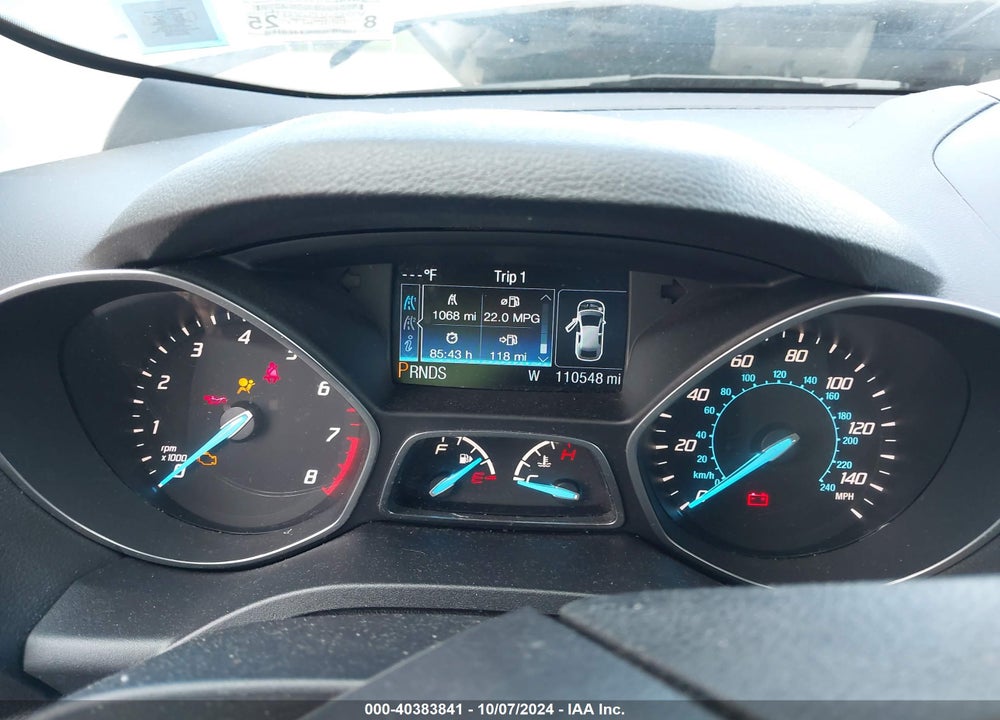 2013 FORD ESCAPE SE VIN: 1FMCU9G98DUD62758