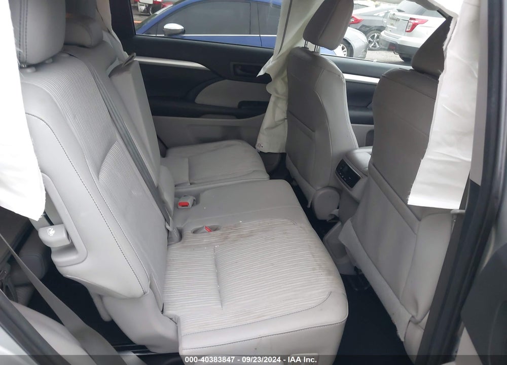 2017 TOYOTA HIGHLANDER LE PLUS VIN: 5TDBZRFH0HS418065