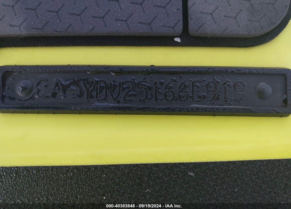 2019 SEADOO --- VIN: YDV25166E919