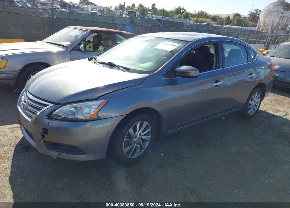 2015 NISSAN SENTRA SV VIN: 3N1AB7AP8FY337245