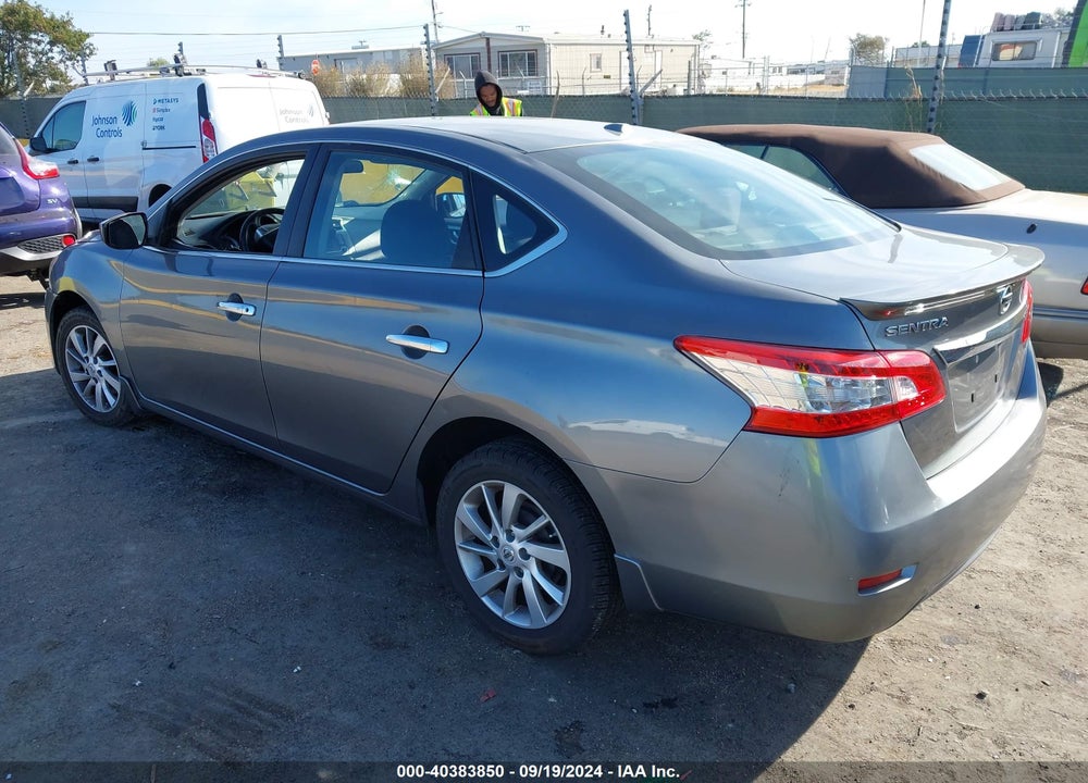 2015 NISSAN SENTRA SV VIN: 3N1AB7AP8FY337245