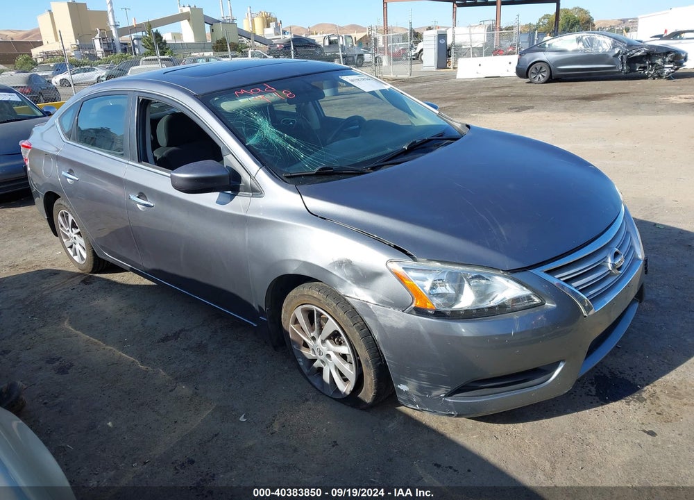 2015 NISSAN SENTRA SV VIN: 3N1AB7AP8FY337245