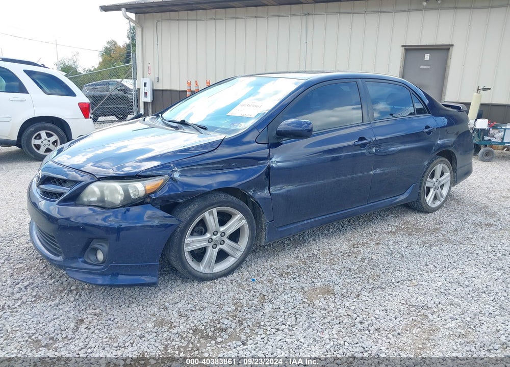2013 TOYOTA COROLLA S VIN: 2T1BU4EE3DC971515